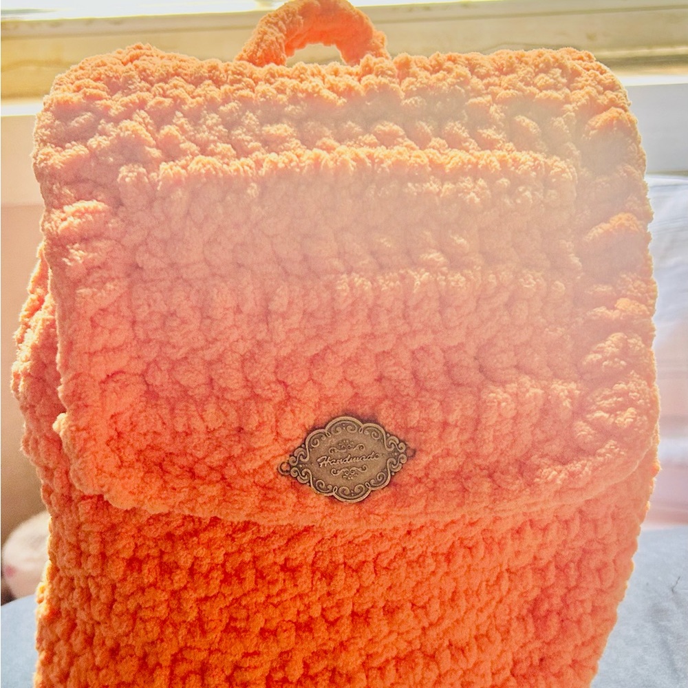 Small Orange Backpack